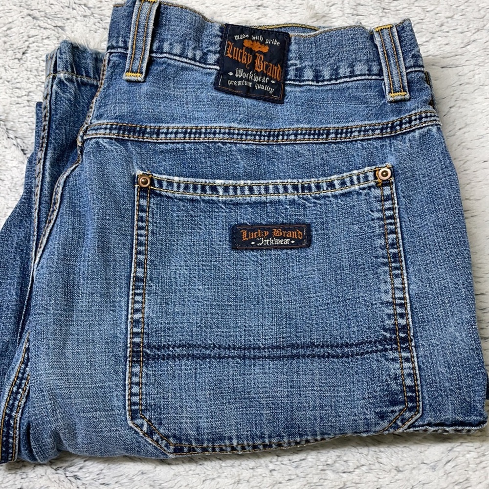 ⭐️Lucky Brand premium work wear boss man jeans